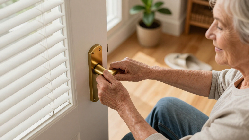 Key Turners and Lever Door Handles: Easier Entry for Stiff Hands