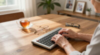 Large-Print Keyboards and High-Contrast Computer Setups for Aging Eyes