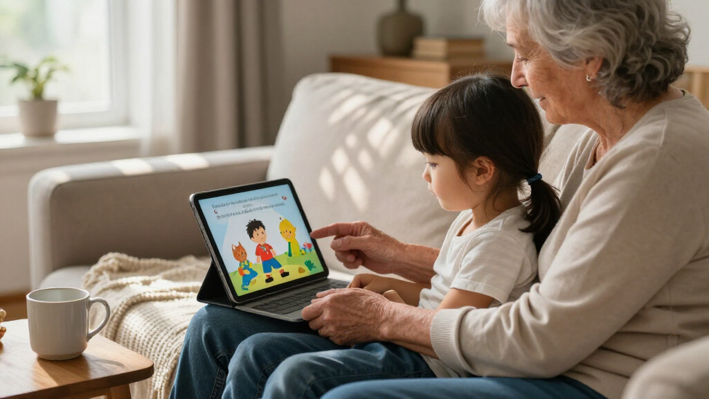 Long-Distance Grandparenting: Reading Books Together Over Video Calls