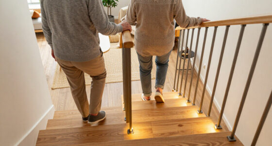 Making Stairs Safer Without a Stairlift: Rails, Treads and Lighting