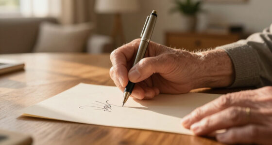 Writing Aids for Shaky Hands: Pen Grips, Weighted Pens and Signature Guides