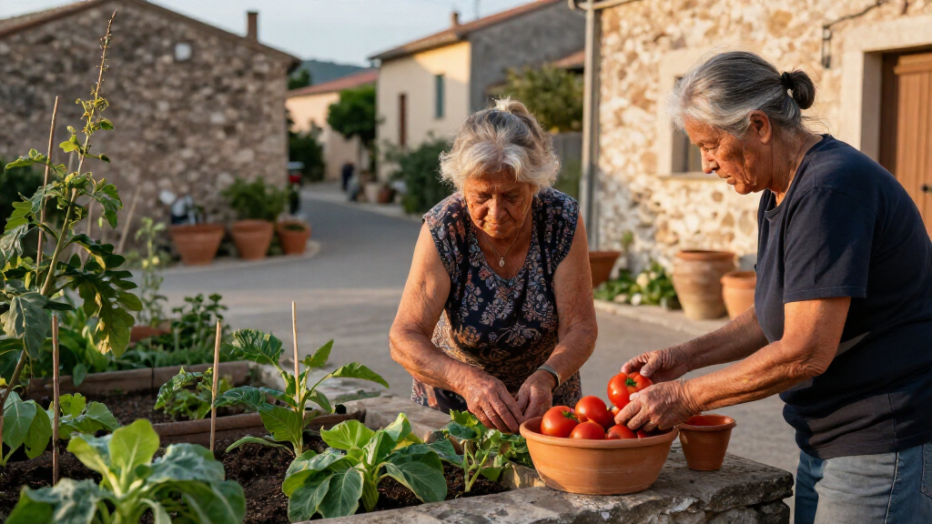 A Village Beyond Sardinia's Blue Zone Shows Striking Survival Among Older Women